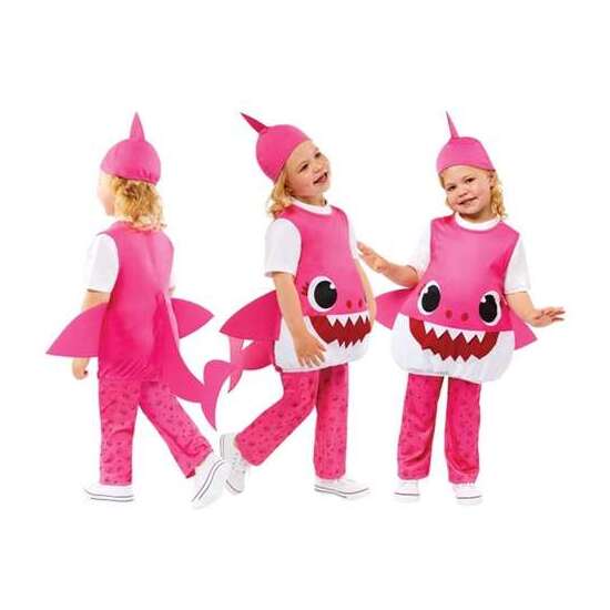 DISFRAZ INFANTIL BABY SHARK MAMA ROSA TALLA 3-4 AÑOS image 0