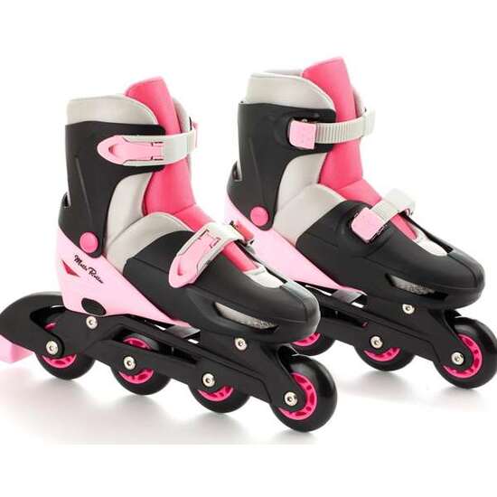 PATINES 4 EN LINEA ROSA AJUSTABLE TALLA M ( 35/38) image 0