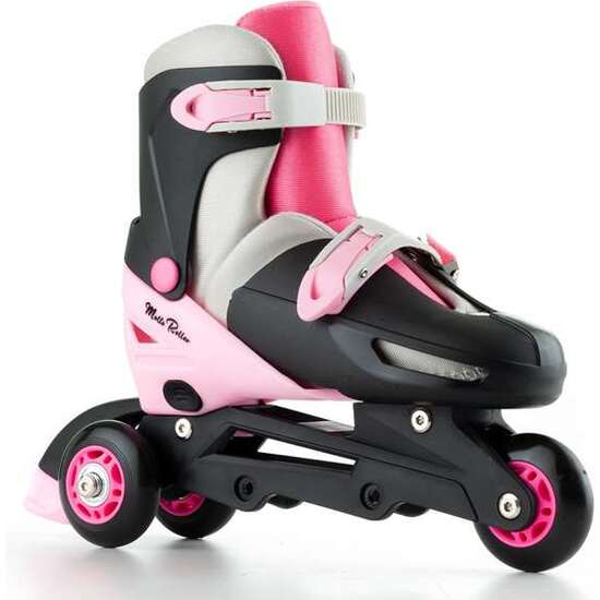 PATINES 4 EN LINEA ROSA AJUSTABLE TALLA M ( 35/38) image 1