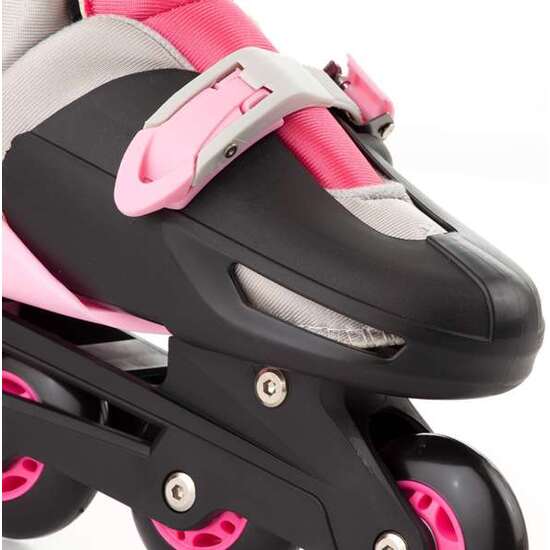 PATINES 4 EN LINEA ROSA AJUSTABLE TALLA M ( 35/38) image 5