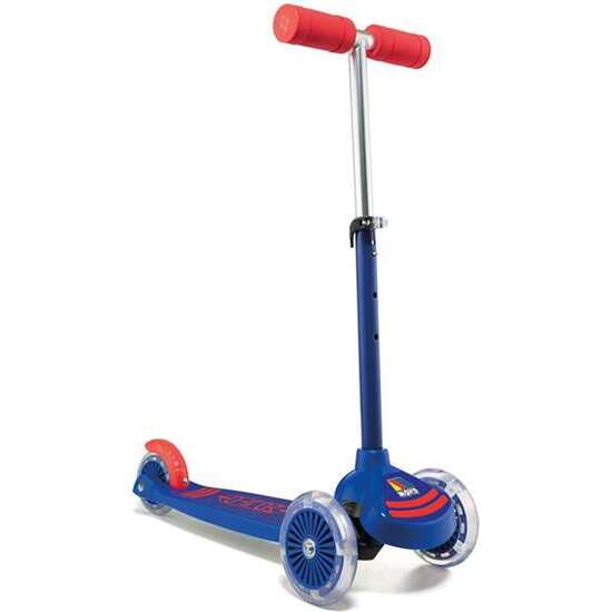 PATINETE MAXI SCOOTER AZUL 3 RUEDAS CON LUCES 56 CM image 0