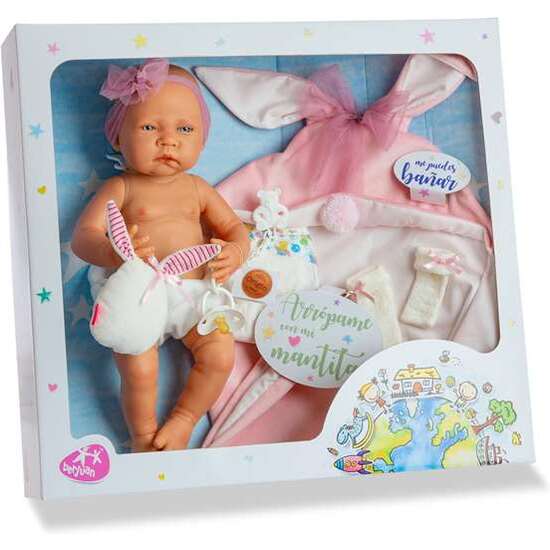 MUÑECA RECIEN NACIDA TROUSSEAU NIÑA 45CM image 1