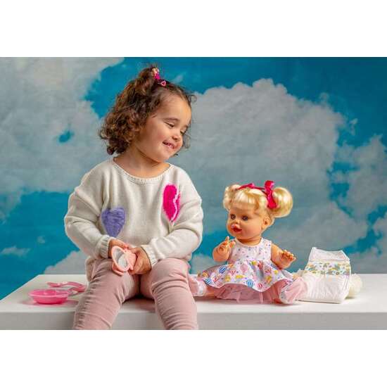 MUÑECA BABY SUSU INTERACTIVO SISTER CON ACCESORIOS 38CM image 2