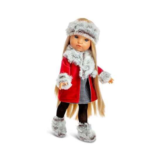 FASHION GIRL RUBIA ABRIGO ROJO REF: 849-21 image 0