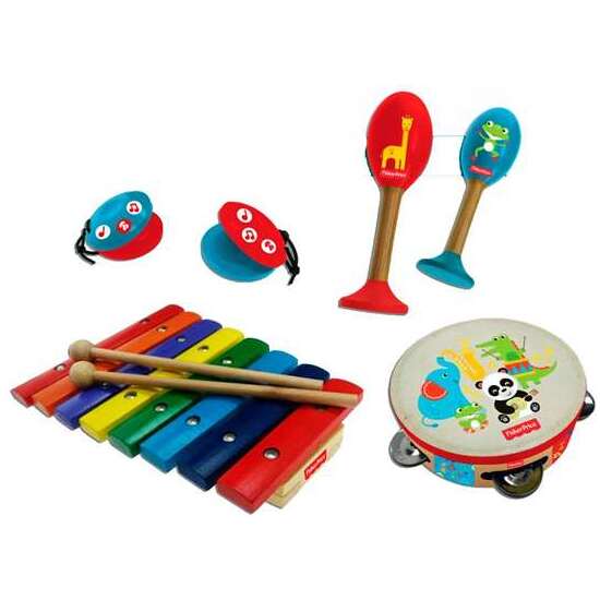 SET MUSICAL FISHER-PRICE 4 INSTRUMENTOS image 0