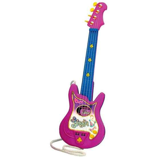 GUITARRA, FORMA ELECTRICA,"FIESTA" 4 CUERDAS.. image 0