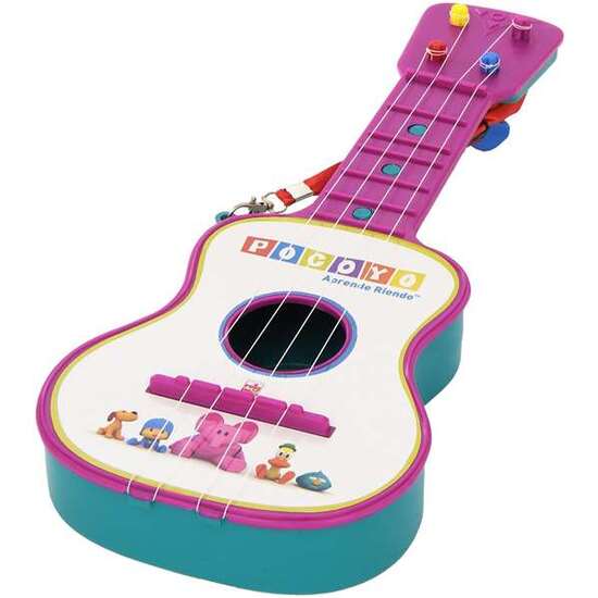 GUITARRA 4 CUERDAS EN ESTUCHE POCOYO image 2