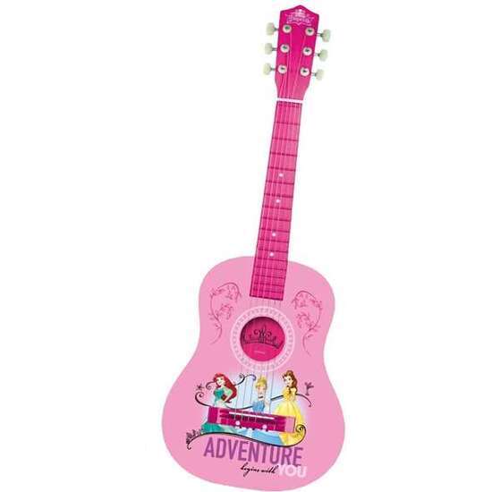 GUITARRA MADERA PRINCESAS DISNEY 75CM. image 0