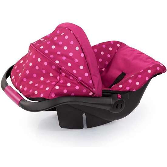 ASIENTO MUÑECAS PARA EL COCHE DELUXE ROSA 50X32X16 CM image 4