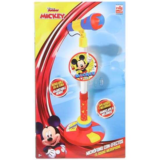 MICRO DE PIE CON AMPLIFICADOR Y FUNCIONES EN PEDALES DE MICKEY 82X19X5 image 1