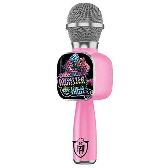 MICROFONO BLUETOOTH MONSTER HIGH CON MELODIAS Y ENTRADA USB 24,8X6,4X5,6CM image 0