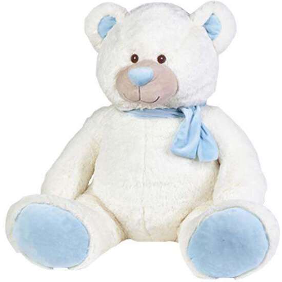 PELUCHE OSO DULCE AZUL 95 CM. image 0