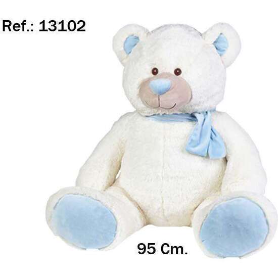 PELUCHE OSO DULCE AZUL 95 CM. image 1