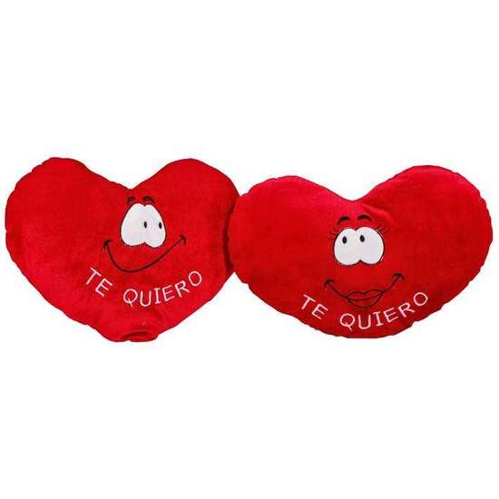 PELUCHE CORAZON CARAS TE QUIERO 37 CM. - MODELOS SURTIDOS image 2