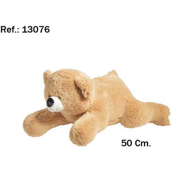 PELUCHE OSO ACOSTADO 50 CM. image 1