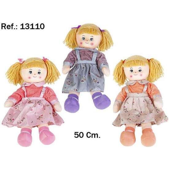 MUÑECA PRADERA 50CM. 3 COLORES - MODELOS SURTIDOS image 3