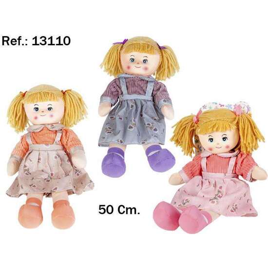 MUÑECA PRADERA 50CM. 3 COLORES - MODELOS SURTIDOS image 4