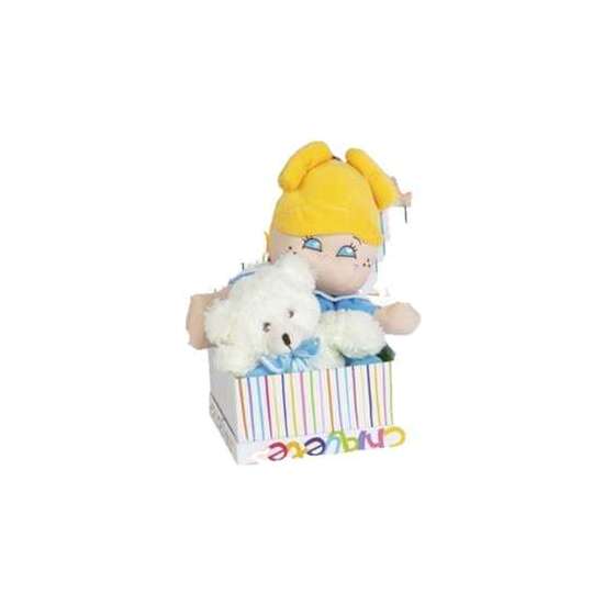 PELUCHE MUÑECA Y OSITO CON CAJA 28X19.50X19.50 CM - MODELOS SURTIDOS image 3