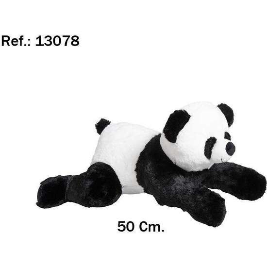 PELUCHE OSO PANDA ACOSTADO 50 CM. image 1