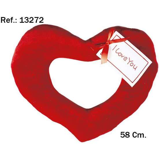 PELUCHE CORAZON I LOVE YOU 2022 GIGANTE 58 CM. image 1