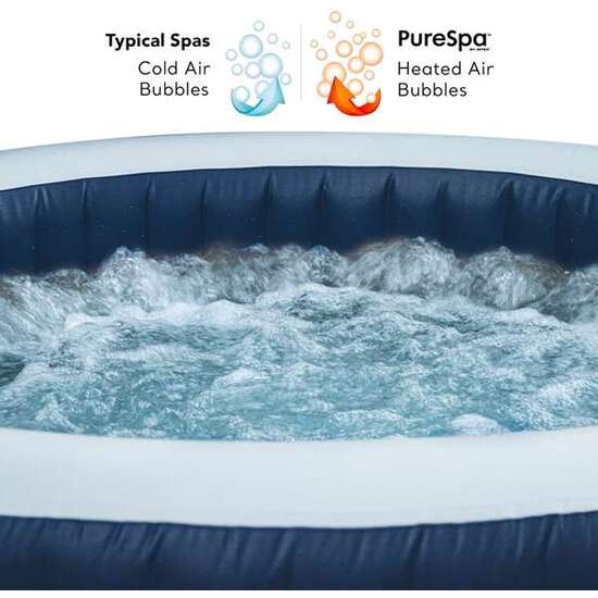 JACUZZI PURESOA BURBUJAS PLUS 795 LITROS 196X71 CM image 1