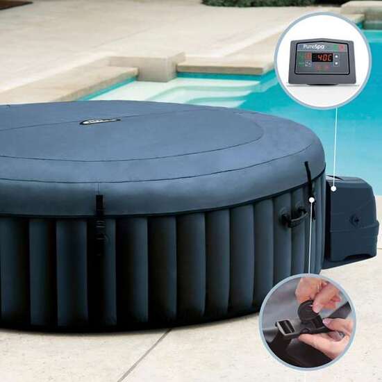 JACUZZI PURESOA BURBUJAS PLUS 795 LITROS 196X71 CM image 3