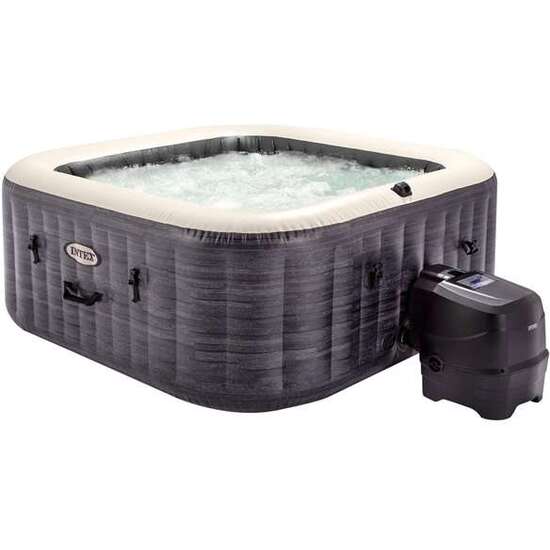 JACUZZI PURESPA BURBUJAS GREYSTONE DELUXE PARA 6 PERSONAS 1098 LITROS 239X239X71 CM image 0