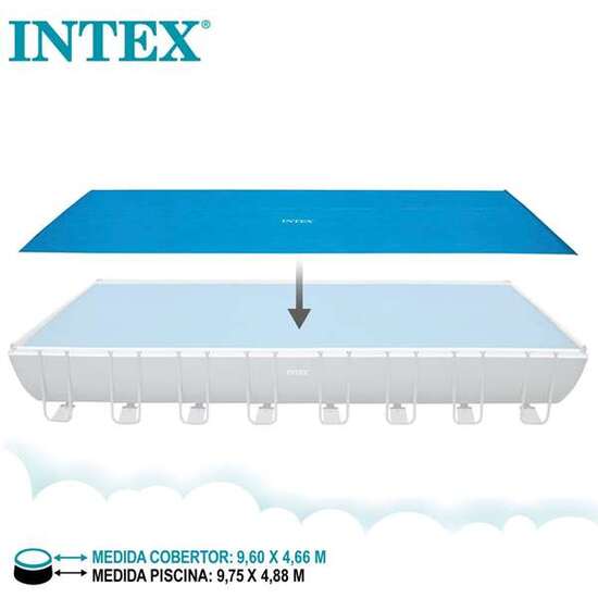 COBERTOR SOLAR PARA PISCINA FRAME RECTANGULAR 975X488 CM - MODELOS SURTIDOS image 1