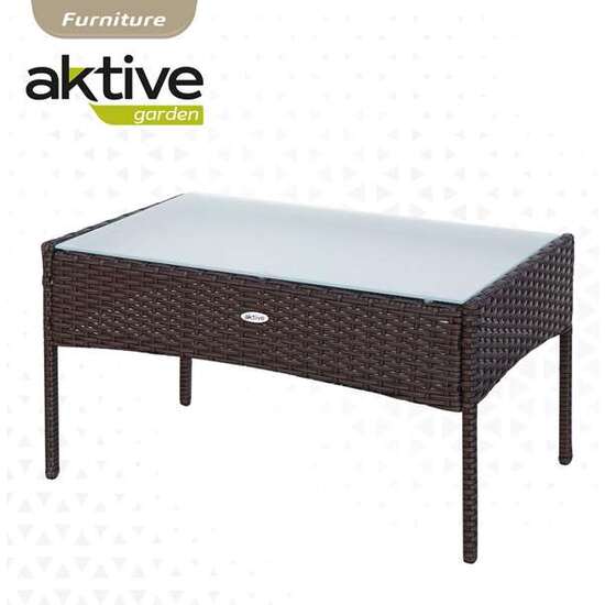 CONJUNTO DE SOFÁ(104X58X84 CM) + 2 SILLONES (57,5X58X84 CM) + MESA (71X41X39 CM) AKTIVE image 1