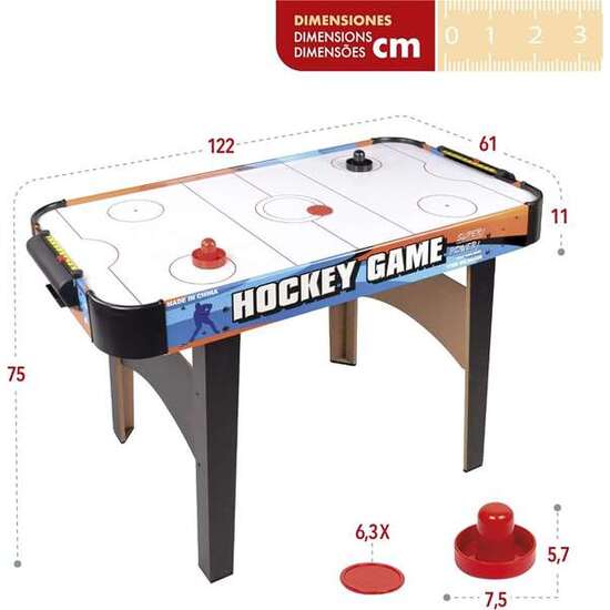 AIR HOCKEY JUEGO DE MESA CB GAMES 122X61X75 CM image 3