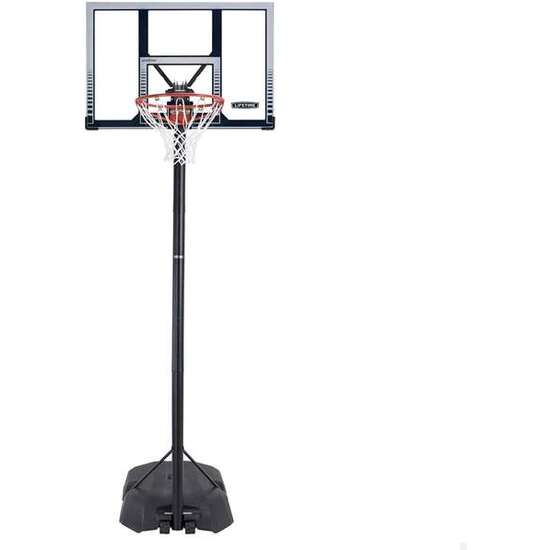 CANASTA BALONCESTO POLICARBONATO LIFETIME PORTÁTIL AJUSTABLE CON TABLERO ALTURA 244-305 CM image 0