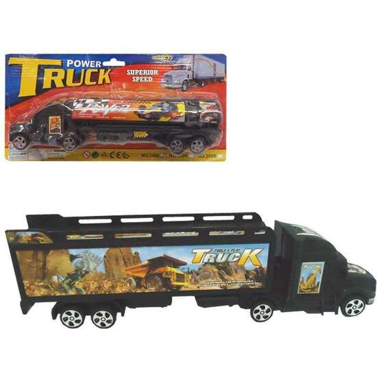 CAMION POWER TRUCK 35X17X4,8CM - MODELOS SURTIDOS image 0