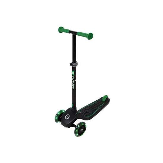 FUTURE SCOOTER WITH LIGHTS- GREEN image 0