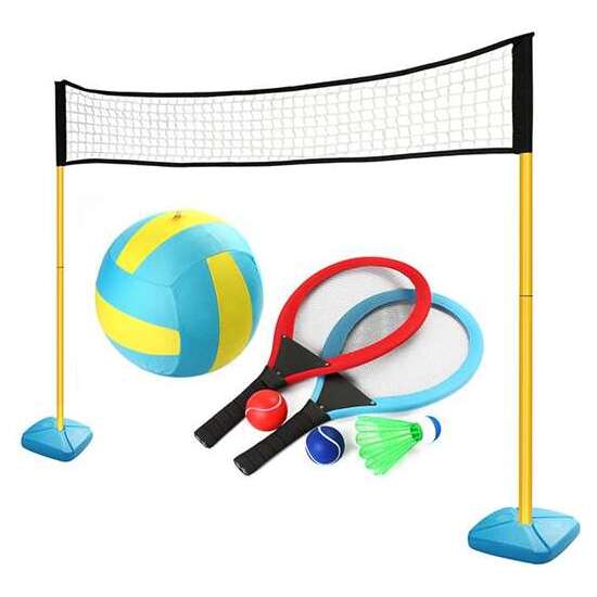 SET 3 IN 1 CON PELOTA ,PALAS Y PELOTAS OUTDOOR 180X134CM image 0