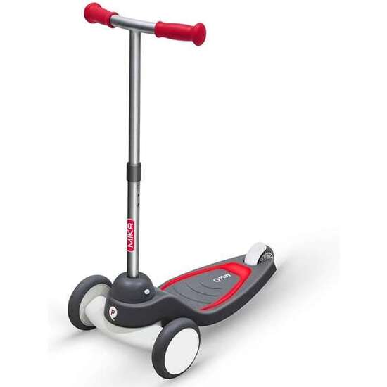 PATINETE NEW SCOOTE MIKA QPLAY ROJO CON LUCES LED.73X55X29.50CM image 0