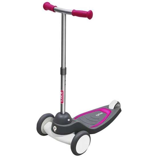 PATINETE NEW SCOOTER MIKA QPLAY PLAY ROSA CON LUCES LED.73X55X29.50 CM image 0