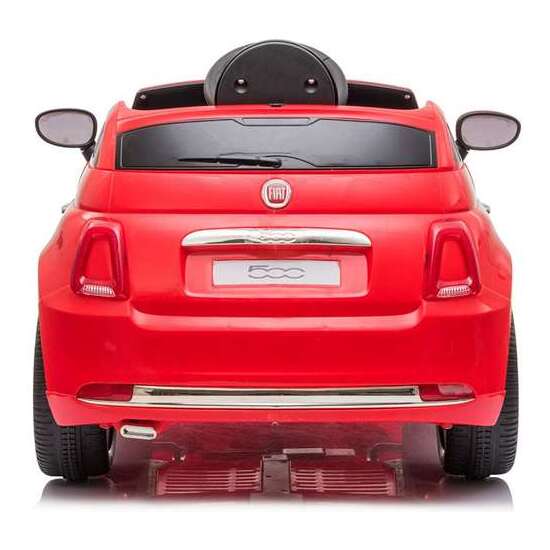 COCHE FIAT 500 ROJO CON CONTROL REMOTO Y MP3 BATERIA 6V 4,5 AH -MOTOR 30 W image 2