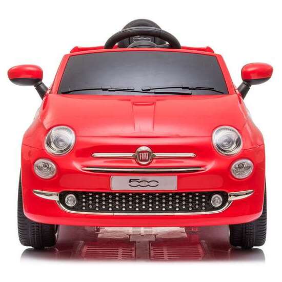 COCHE FIAT 500 ROJO CON CONTROL REMOTO Y MP3 BATERIA 6V 4,5 AH -MOTOR 30 W image 5