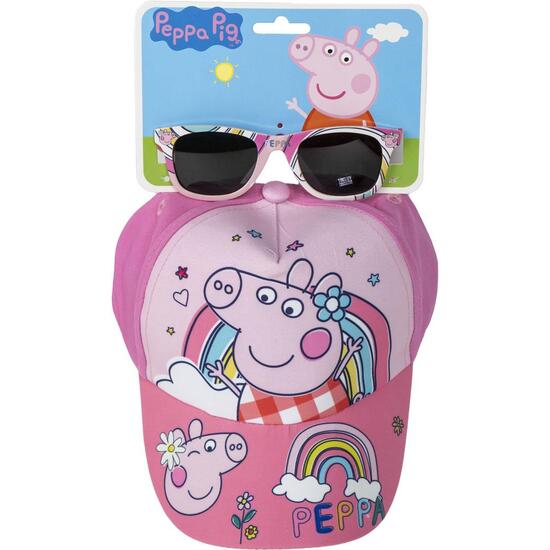 GORRA SET GAFAS DE SOL PEPPA PIG image 0