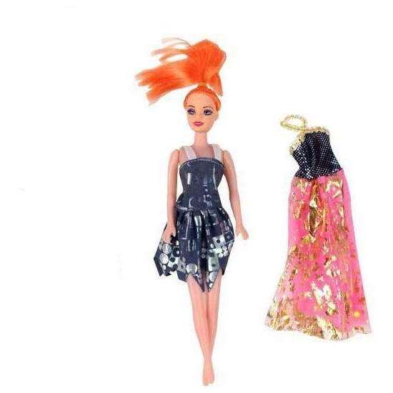 MUÑECA CON VESTIDO ELEGANTE. - MODELOS SURTIDOS image 0