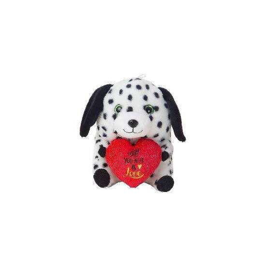 PELUCHE PERRITO BOLI CORAZÓN 28CM_3 STDOS. image 0