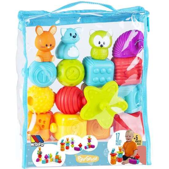 BOLSA BLOQUES ACTIVIDADES 17 PCS image 0