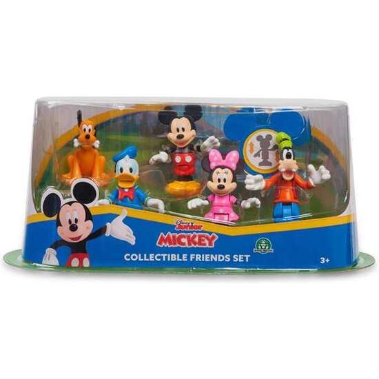 FIGURAS MICKEY ARTICULADAS PACK 5 FIGURAS 7,6 CM (MICKEY, MINNIE, PLUTO, GOOFY Y DONALD) image 3