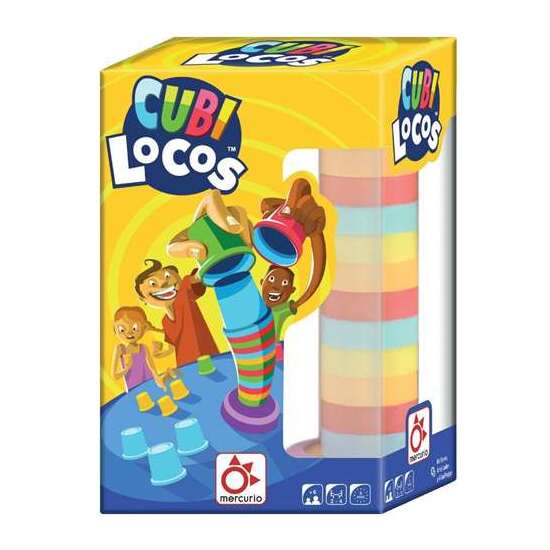 JUEGO CUBI LOCOS. BUSCA Y COLOCA TODOS LOS CUBILETES EN LA TORRE image 0