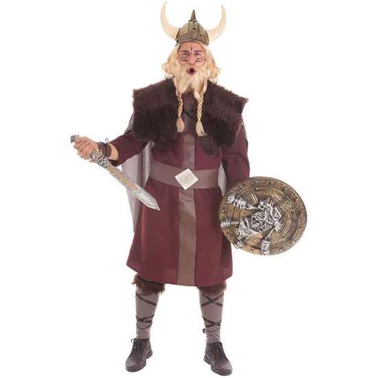 DISFRAZ ADULTO VIKINGO T-L TALLA L image 0