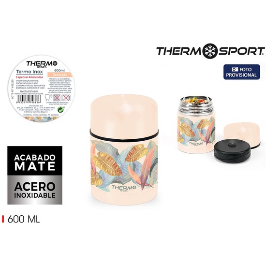 TERMO COMIDA DECORADO 600ML THERMOSPORT image 1