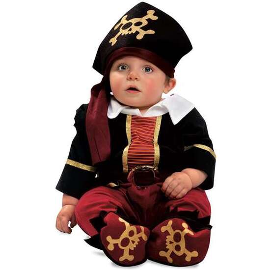 DISFRAZ BEBÉ PIRATA NIÑO TALLA 7-12 MESES image 0