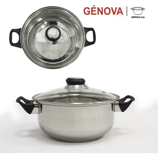 BATERIA COCINA 12PC ACERO INDUCCION GENOVA image 3