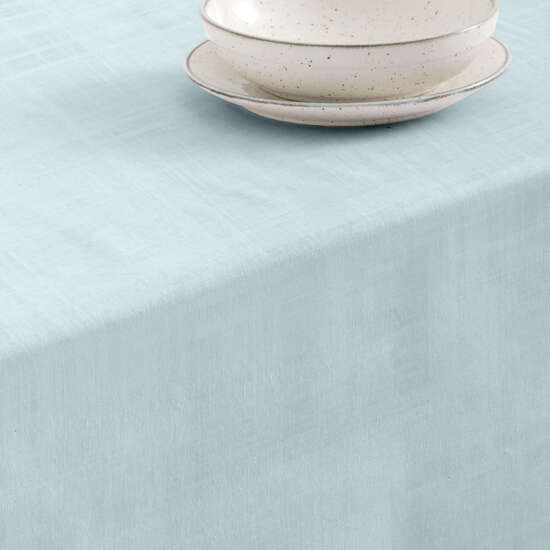 MANTEL TACTO TELA AZÚL image 1