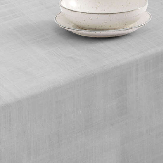 MANTEL TACTO TELA GRIS MEDIO image 1